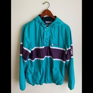 Atmos NYC 1/2 zip windbreaker jacket Large